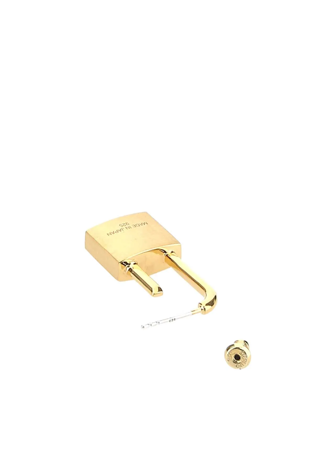 Ambush Padlock Pendant Single Earring