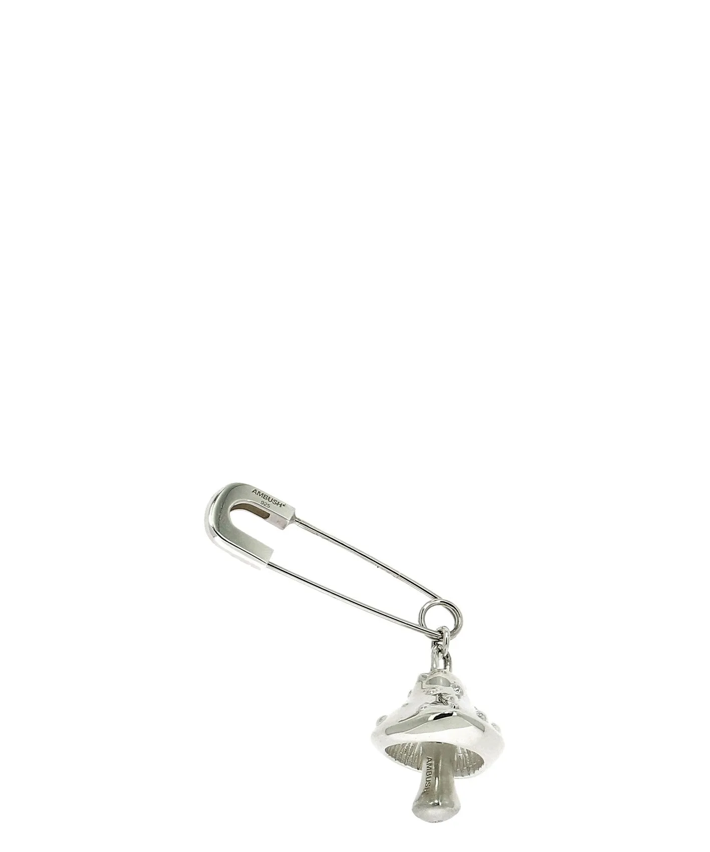 Ambush Single Mushroom Charm Earring