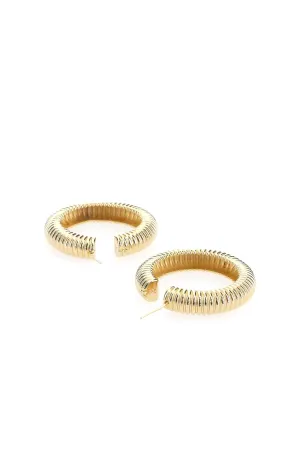Amina Muaddi Ami Hoop Earrings