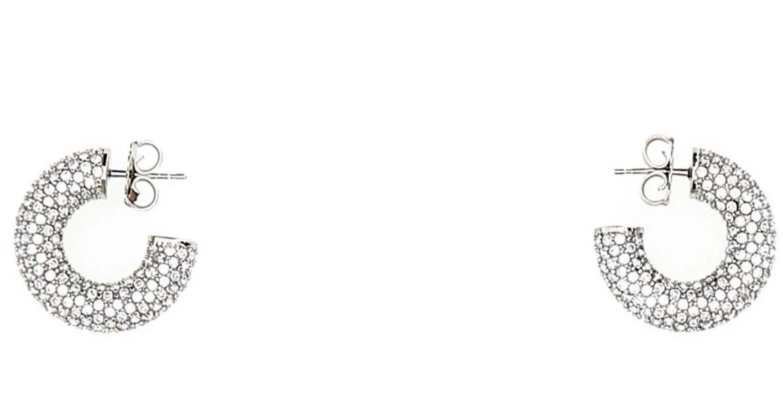 Amina Muaddi Cameron Earrings