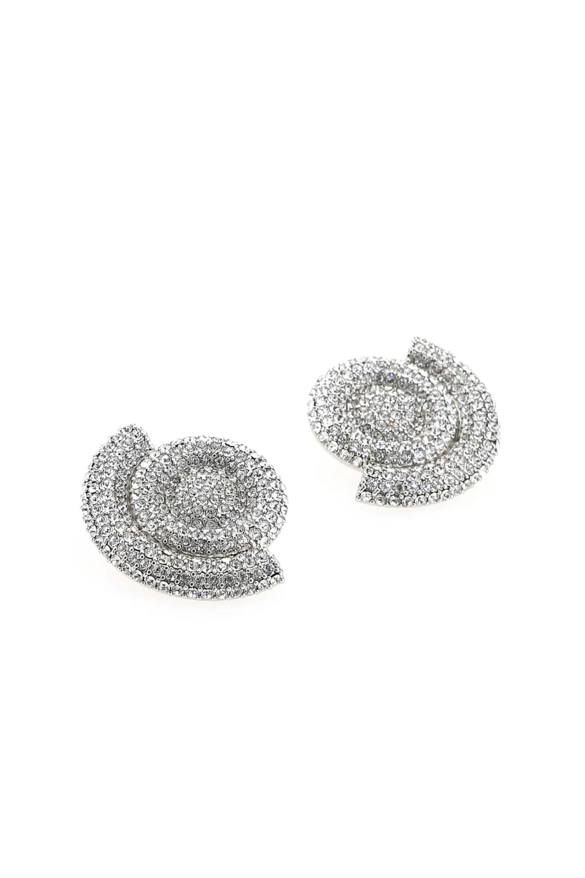 Amina Muaddi Embellished Earrings