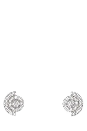 Amina Muaddi Embellished Earrings