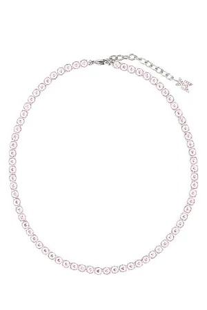 Amina Muaddi Tennis Necklace