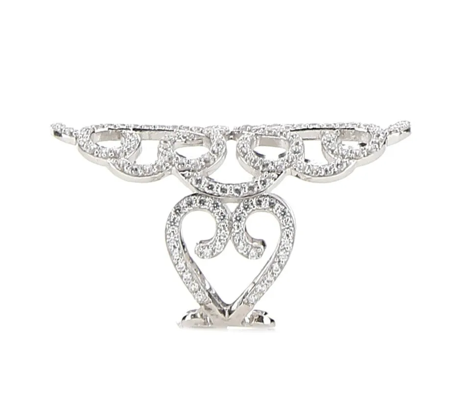 APM Monaco Embellished Arabesque Ring