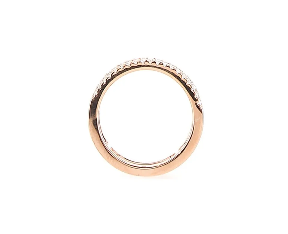 APM Monaco Embellished Triple Line Ring