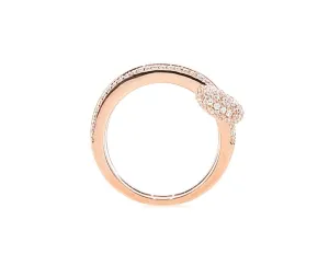 APM Monaco Triple Hoops Safety Pin Ring