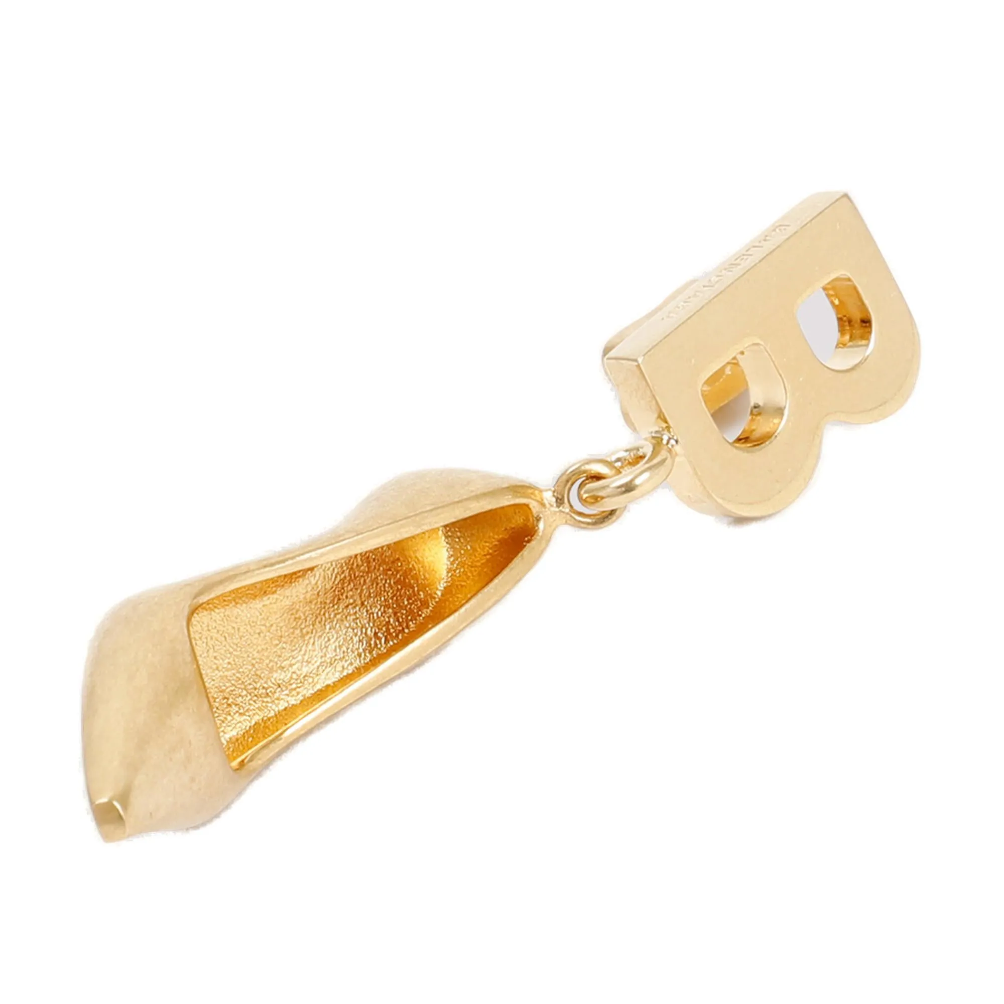 Balenciaga Logo Pendent Earrings