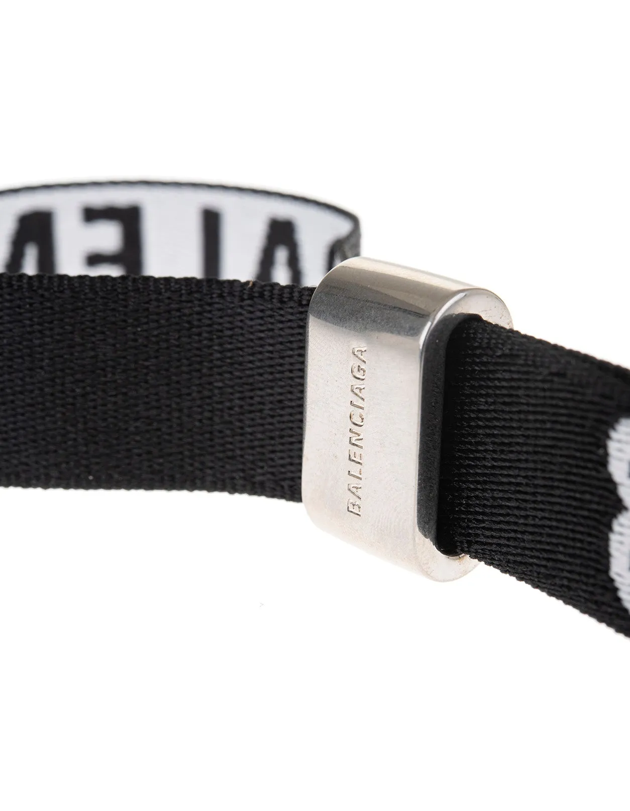 Balenciaga Party Logo Jacquard Bracelet
