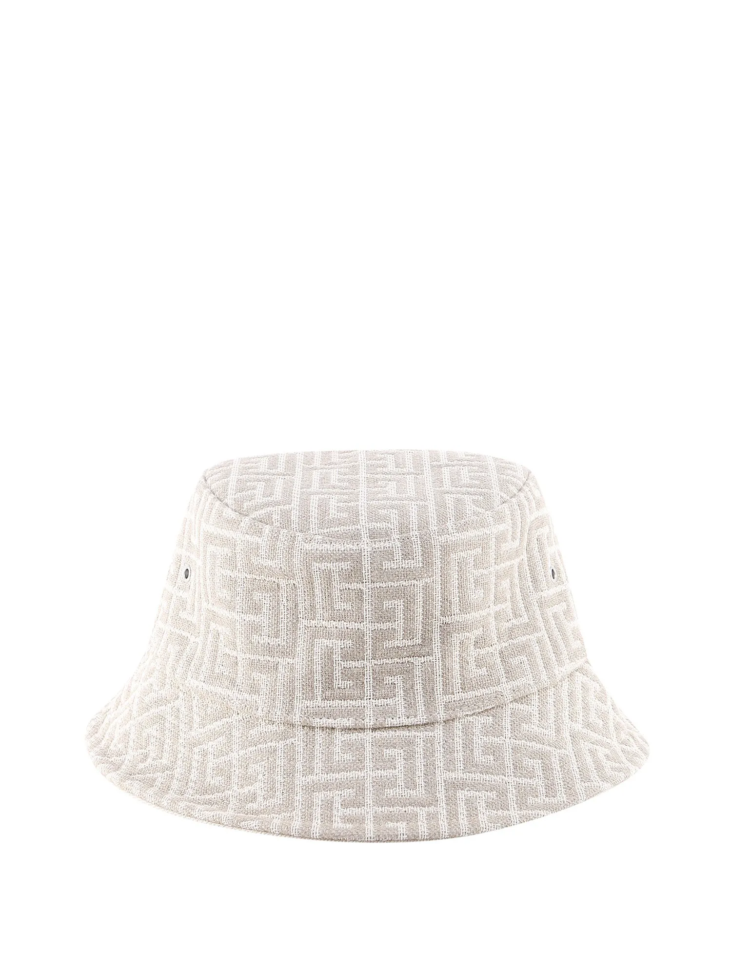 Balmain Monogram Pattern Bucket Hat