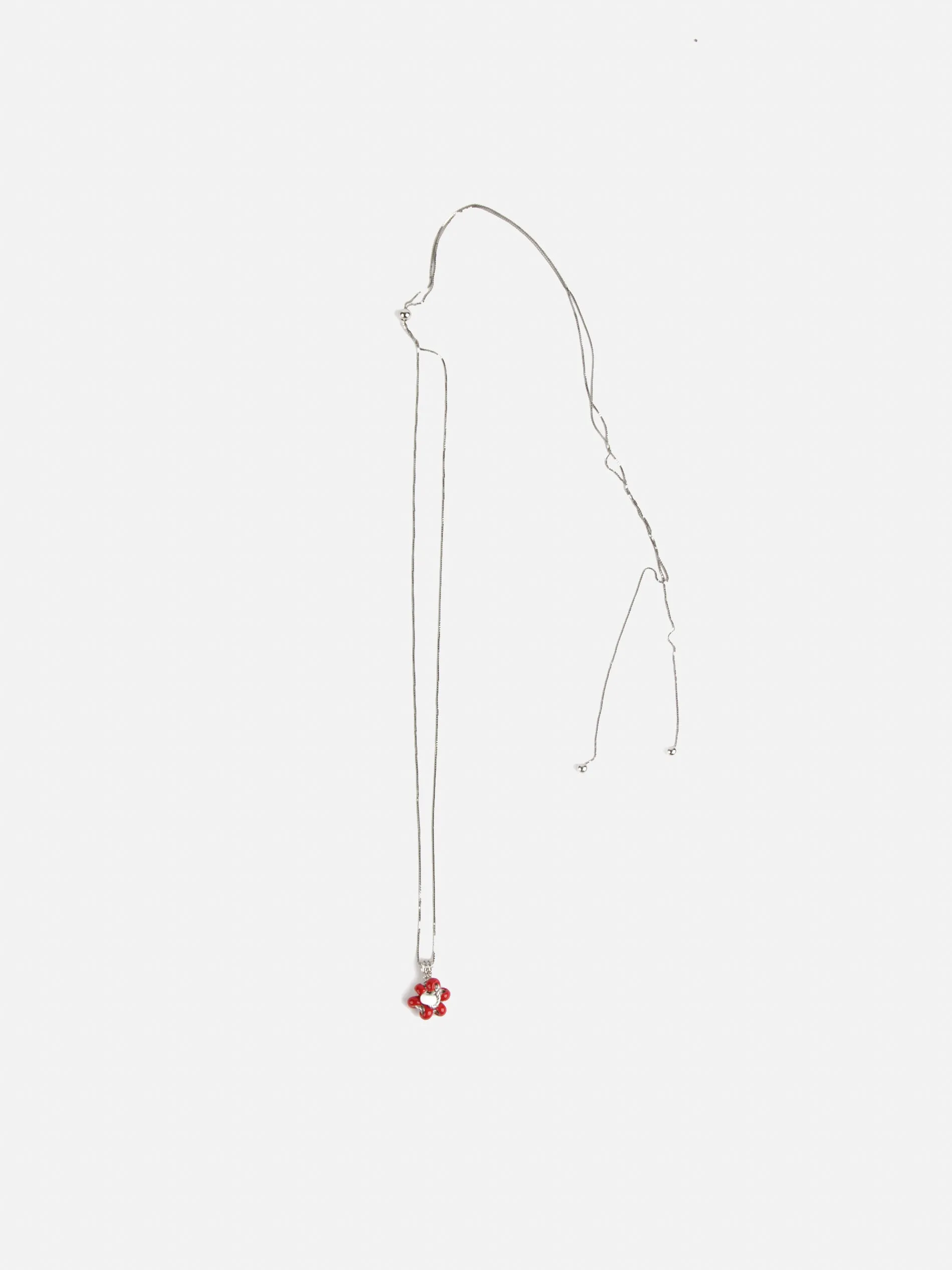 Bottega Veneta Bead Embellished Pendant Necklace