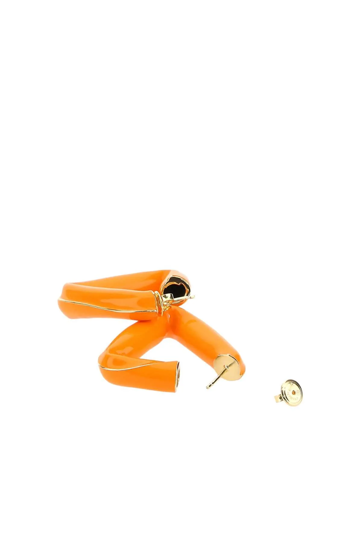 Bottega Veneta Triangle Hoop Earrings