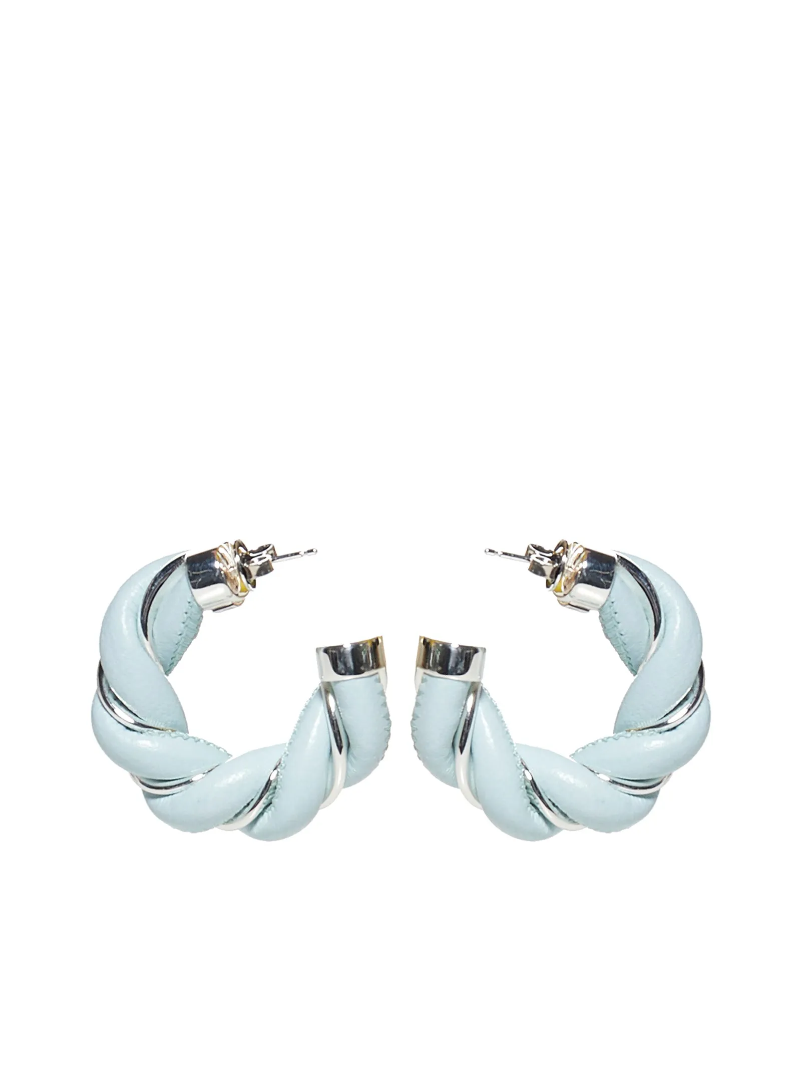 Bottega Veneta Twist Hoop Earrings