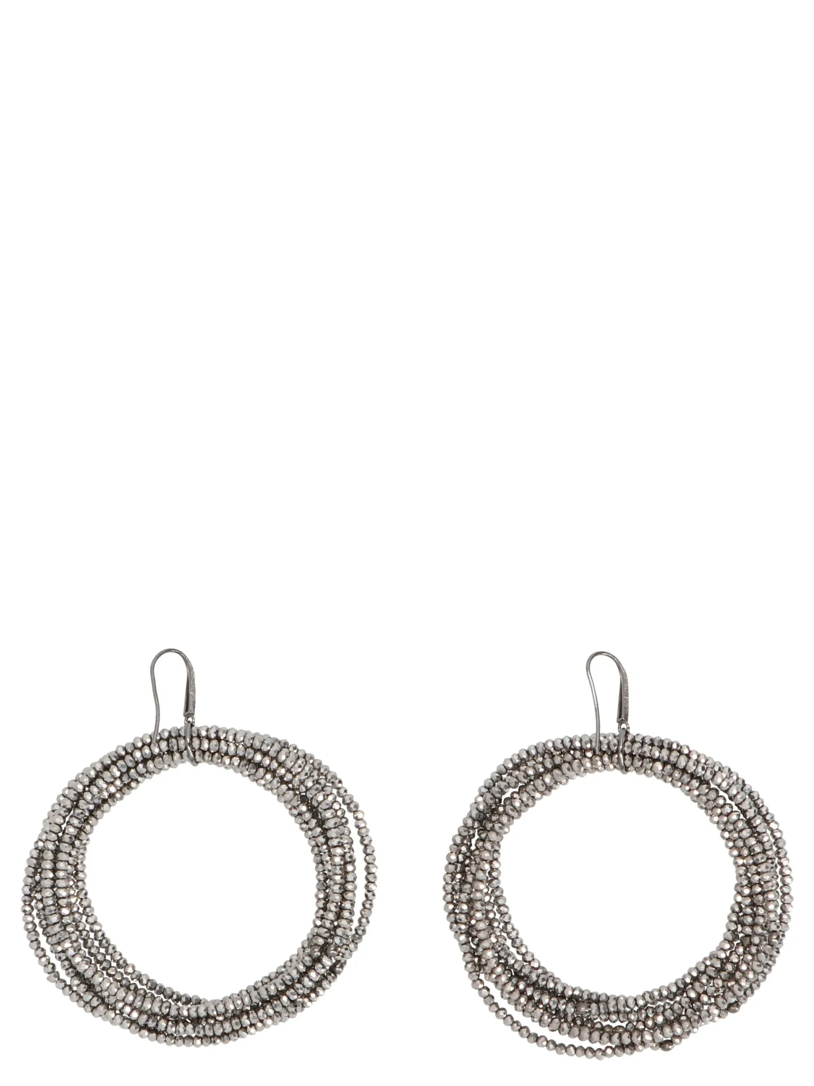 Brunello Cucinelli Large Hook Earrings