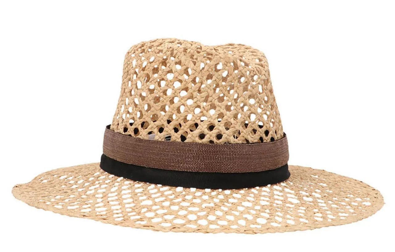 Brunello Cucinelli Woven Sun Hat