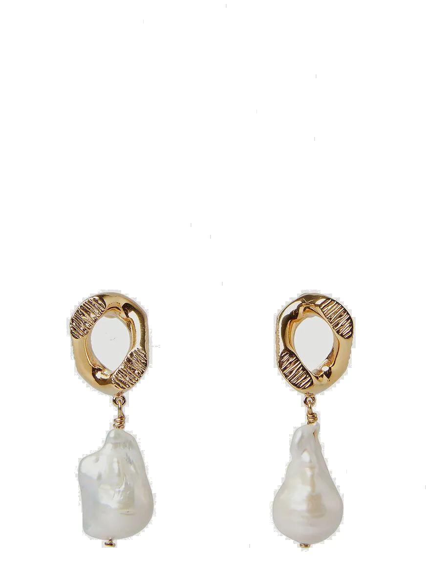 Burberry Chain-Link Earrings