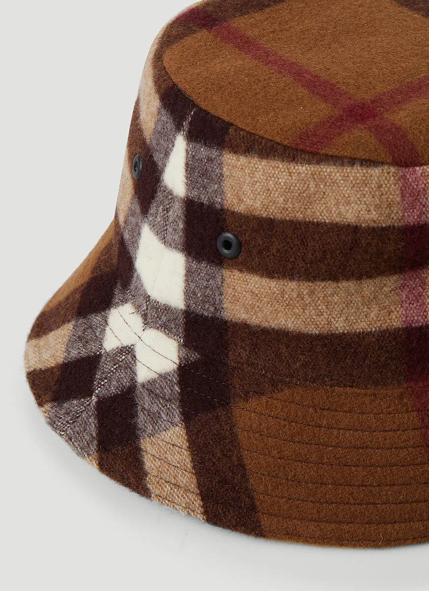 Burberry Check Bucket Hat