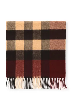 Burberry Check Fringed Scarf
