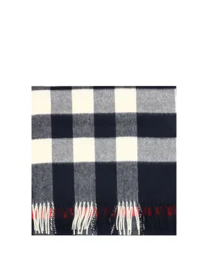 Burberry Check Fringed Scarf