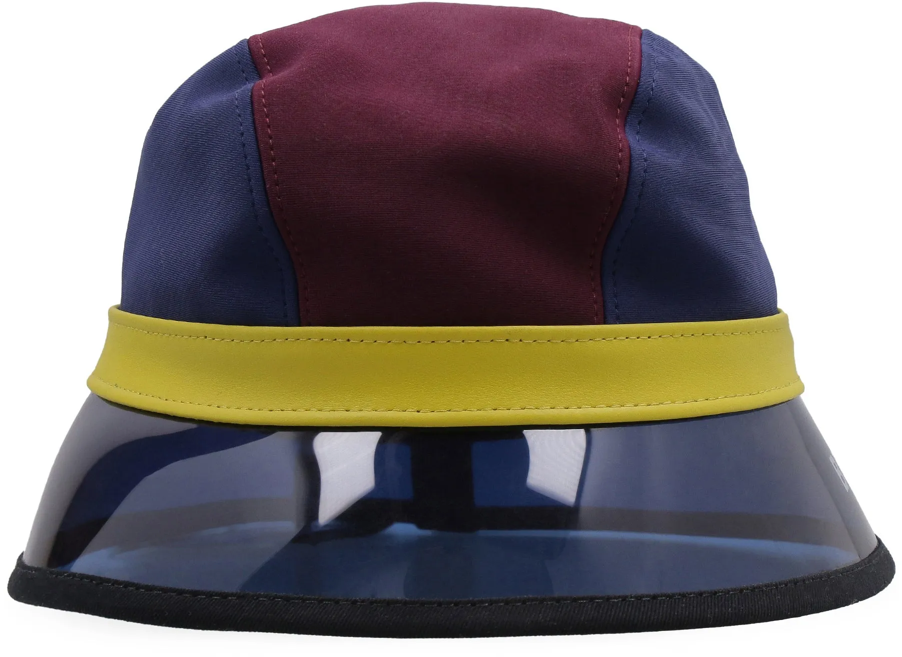Burberry Color-Block Logo Printed Bucket Hat
