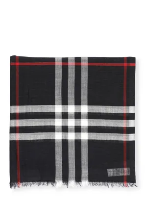 Burberry Lightweight Checked Scarf