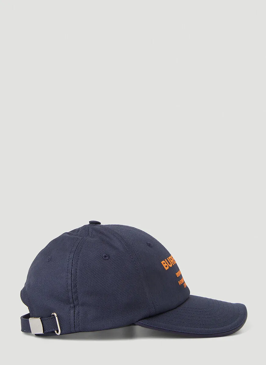 Burberry Logo Embroidered Baseball Cap