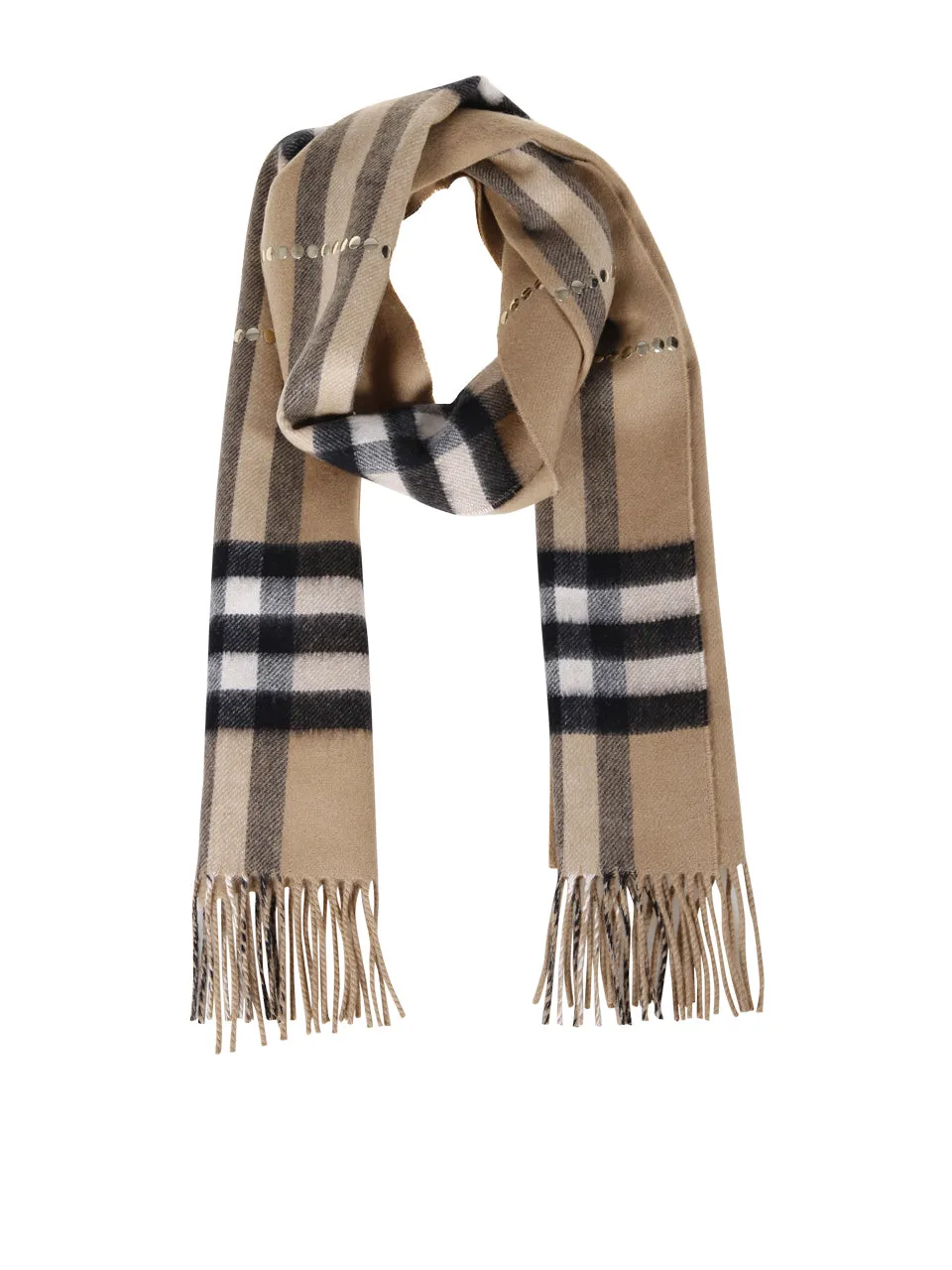 Burberry Reversible Fringed Scarf