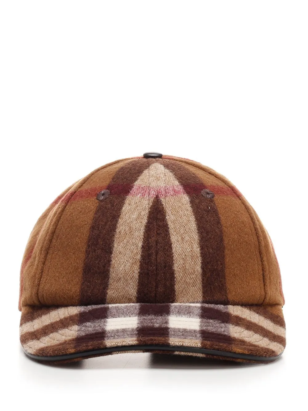 Burberry Tartan Print Baseball Cap