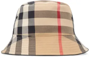 Burberry Vintage Check Pattern Bucket Hat