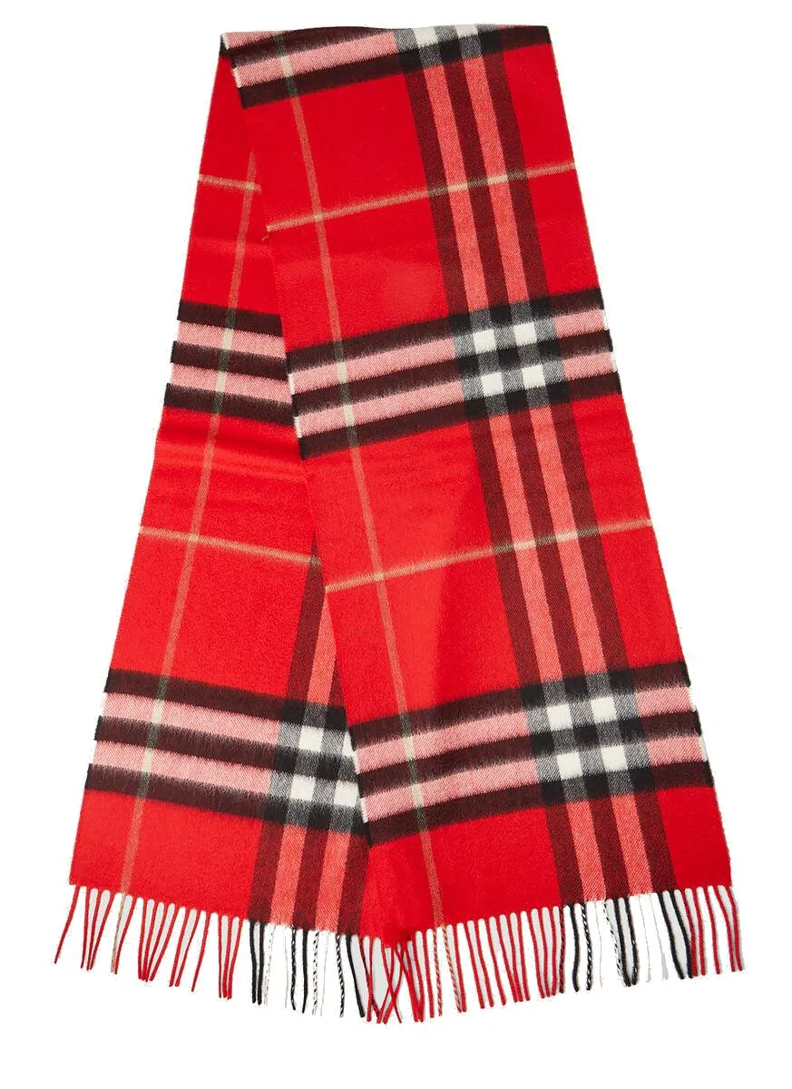 BurberryThe Classic Check Fringed Scarf