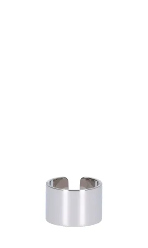 Courrges Logo Engraved Ring