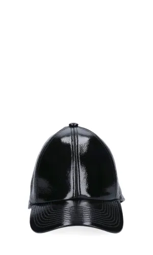 Courrges Logo Patch Baseball Cap