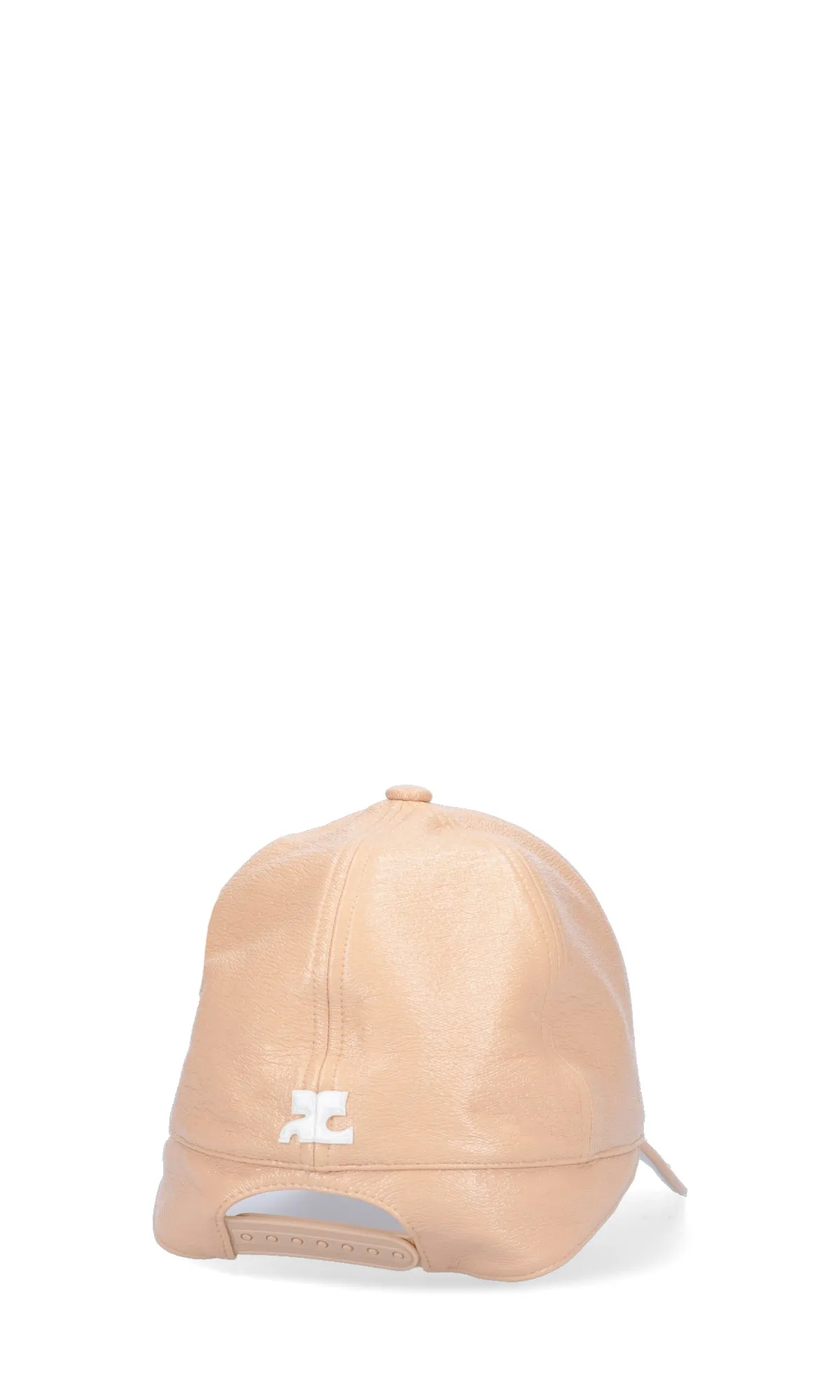 Courrges Logo Patch Baseball Cap