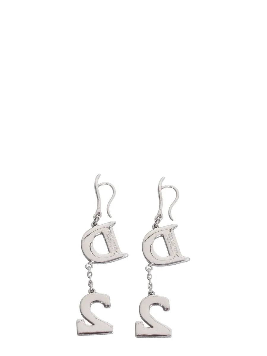 Dsquared2 D2 Hook Earrings