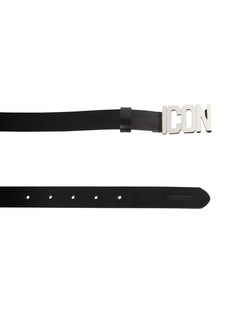 Dsquared2 Icon Plaque Belt