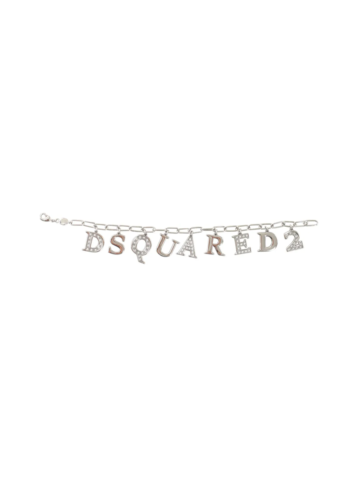 Dsquared2 Letter Charm Chain Bracelet