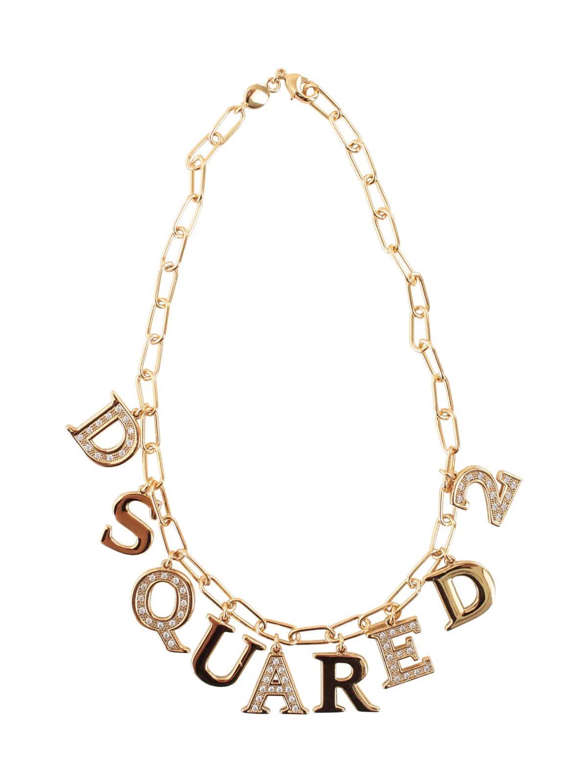 Dsquared2 Letter Charm Necklace