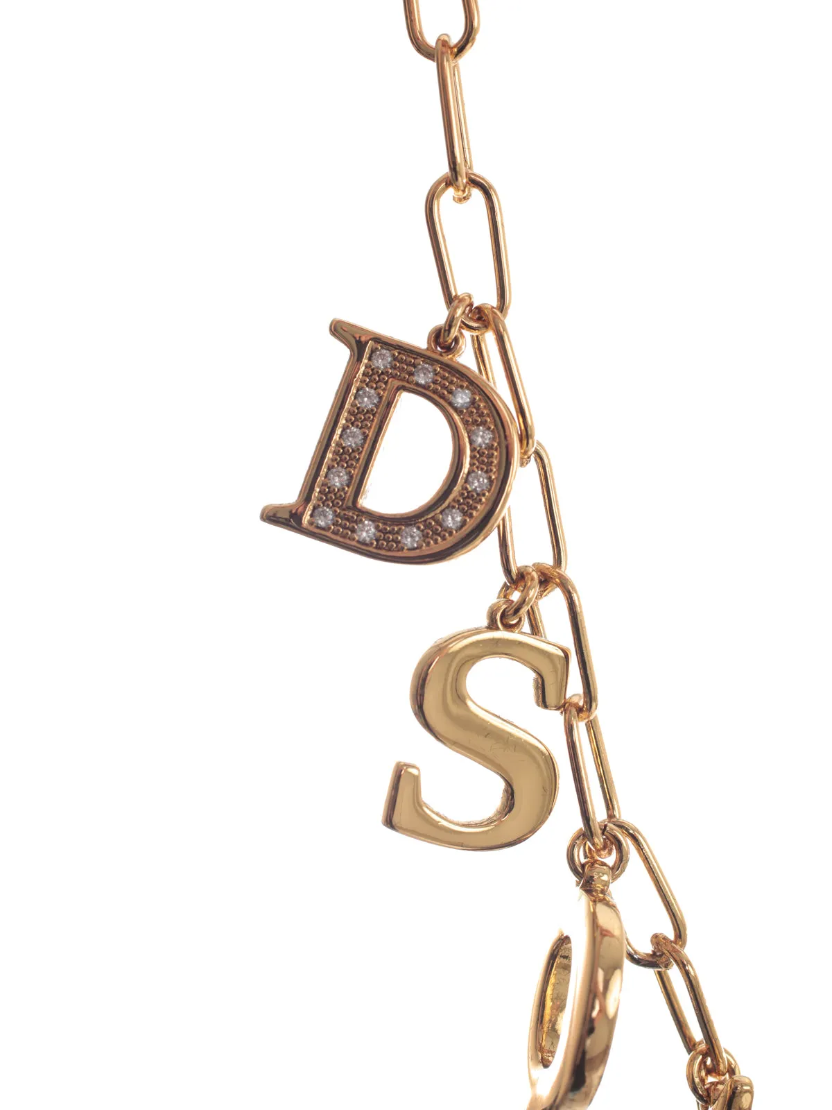 Dsquared2 Letter Charm Necklace