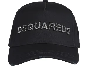 Dsquared2 Logo Embellished Baseball Cap