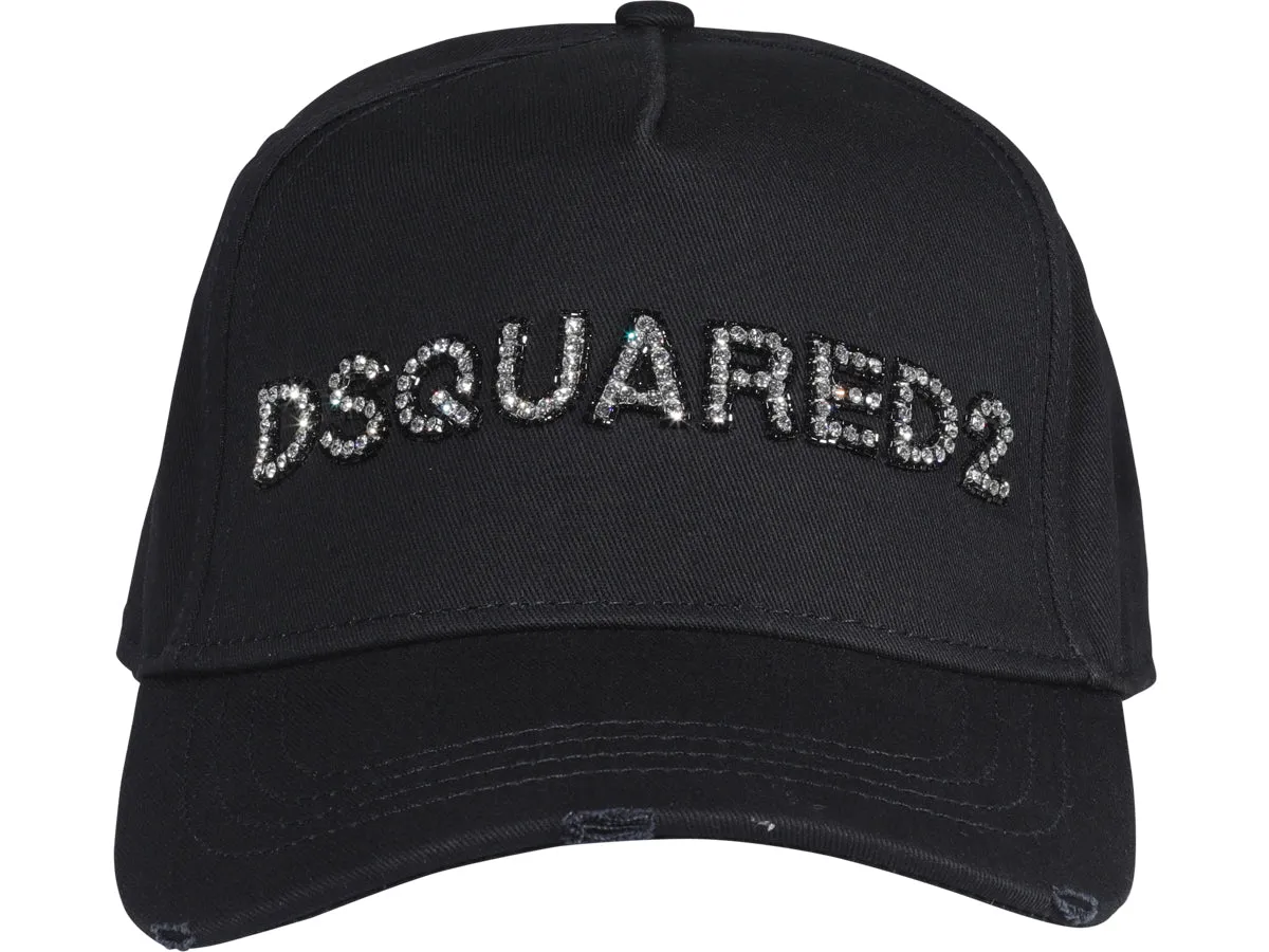 Dsquared2 Logo Embellished Baseball Cap