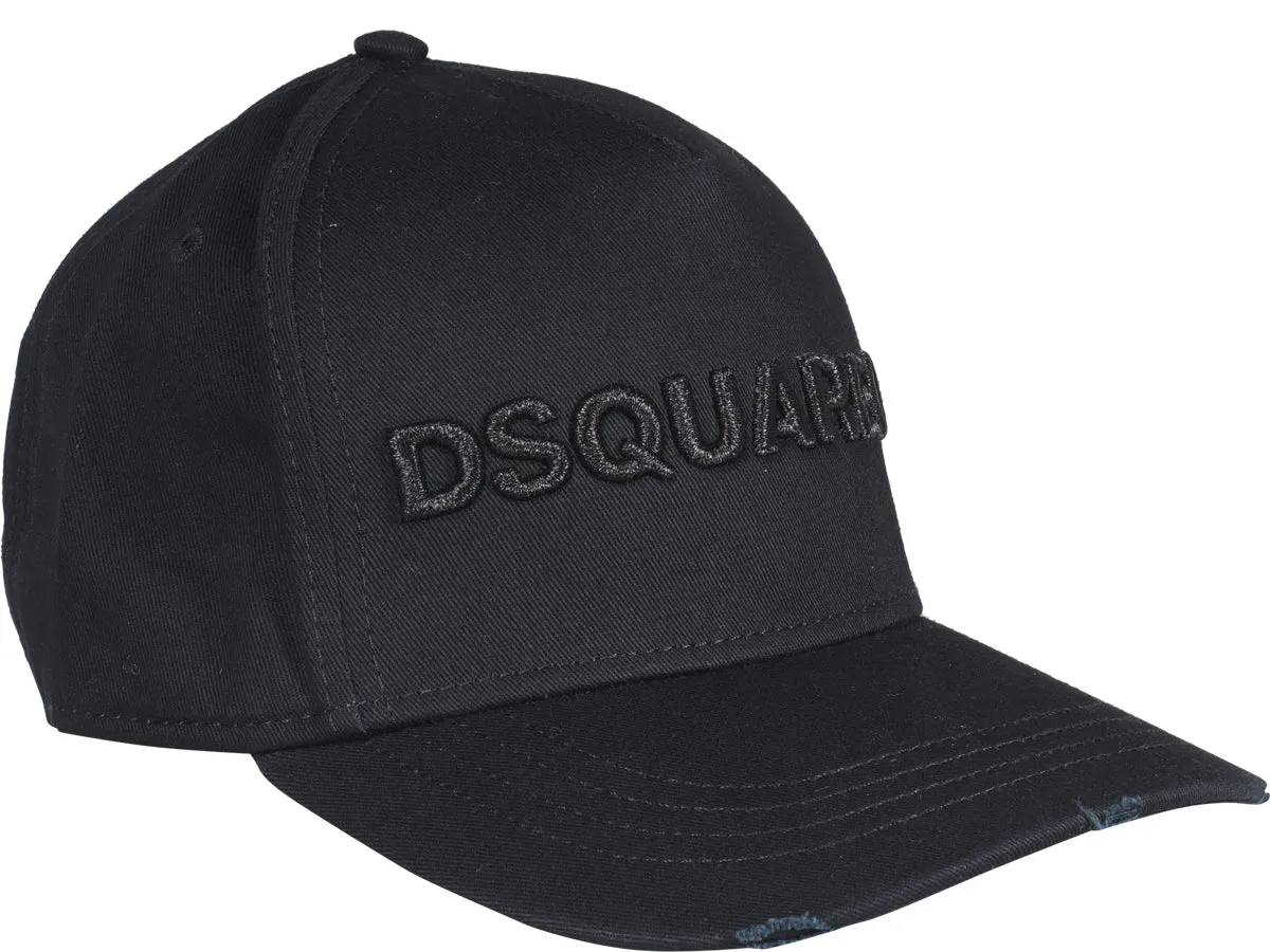 Dsquared2 Logo Embroidered Baseball Cap