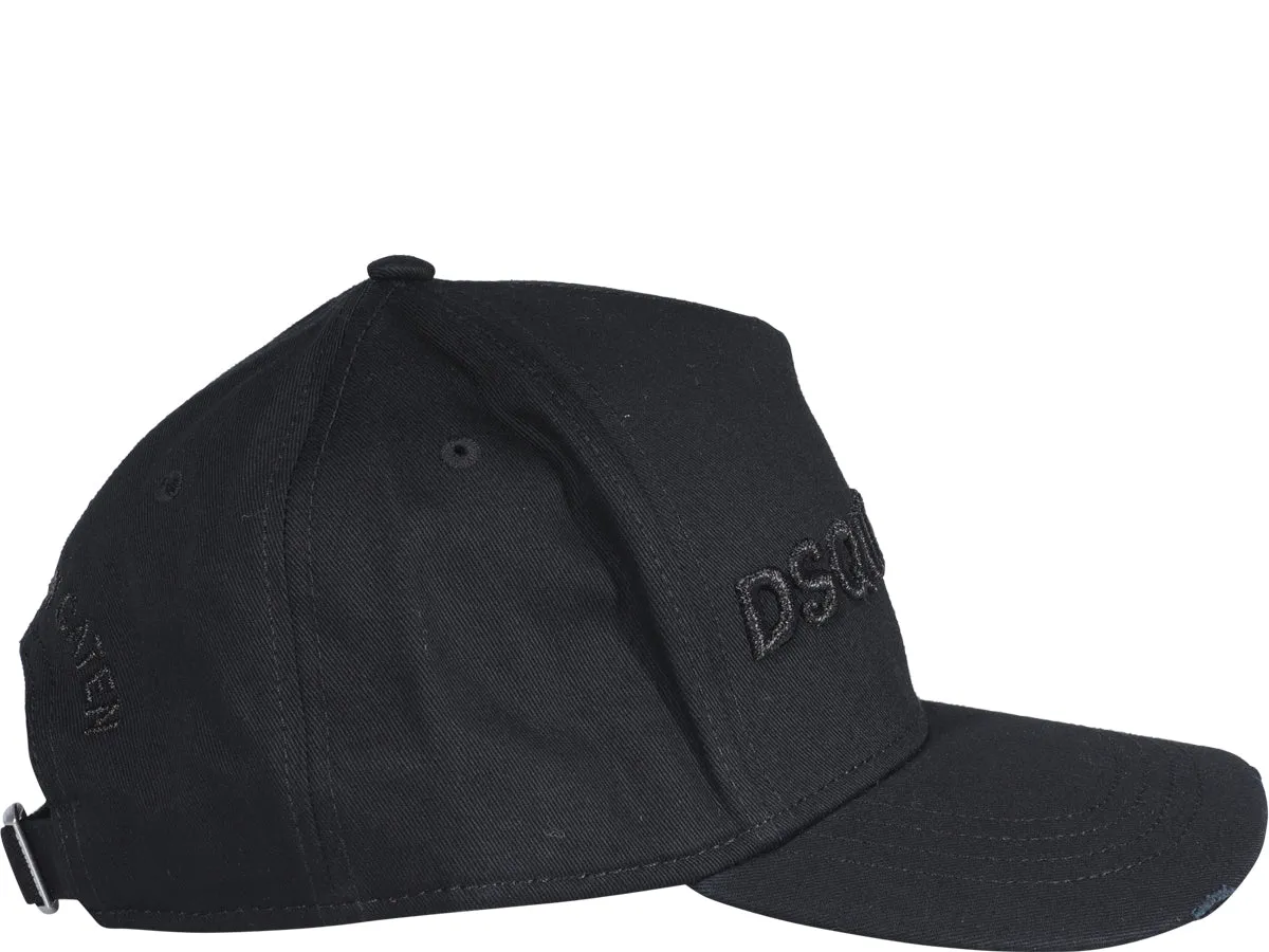 Dsquared2 Logo Embroidered Baseball Cap