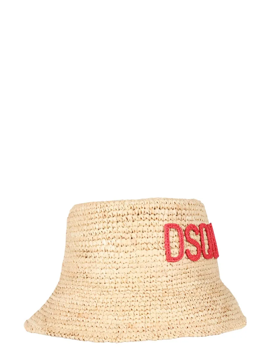 Dsquared2 Logo Embroidered Bucket Hat
