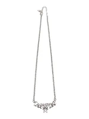 Dsquared2 Logo Star Charm Necklace