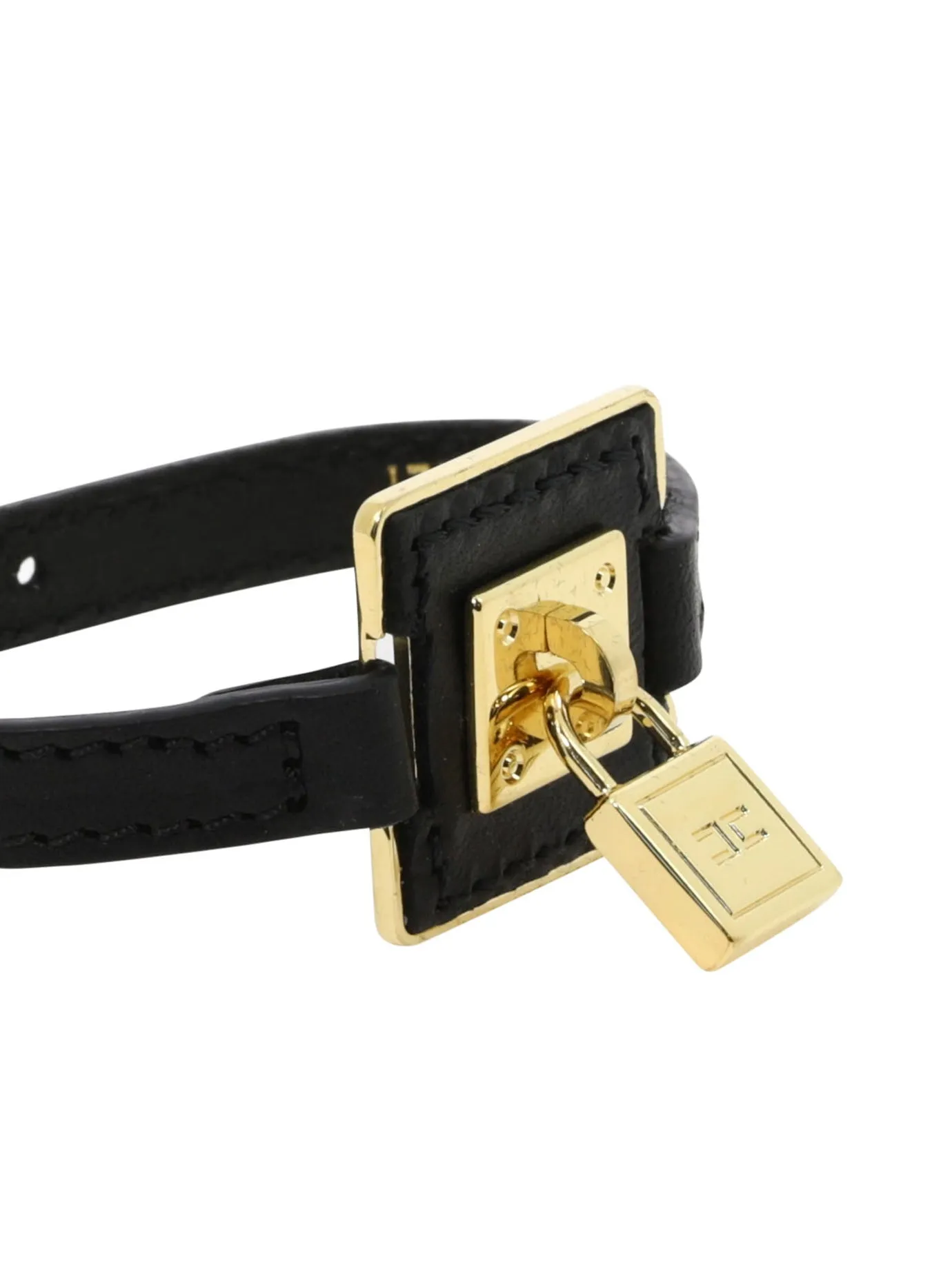 Elisabetta Franchi Padlock-Detailed Bracelet