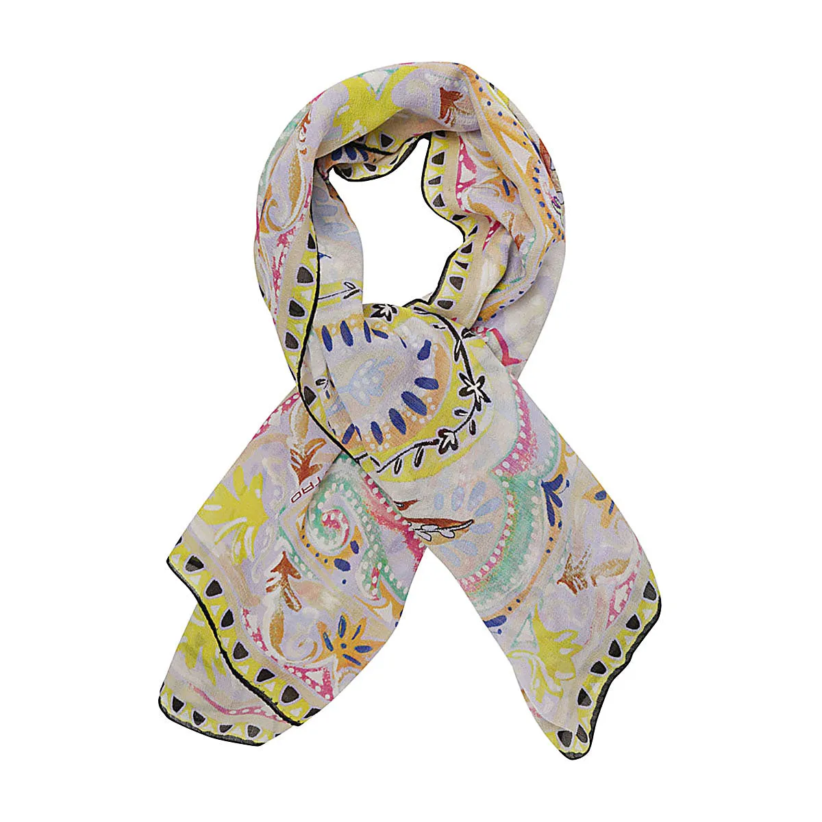 Etro Allover Floral Print Scarf