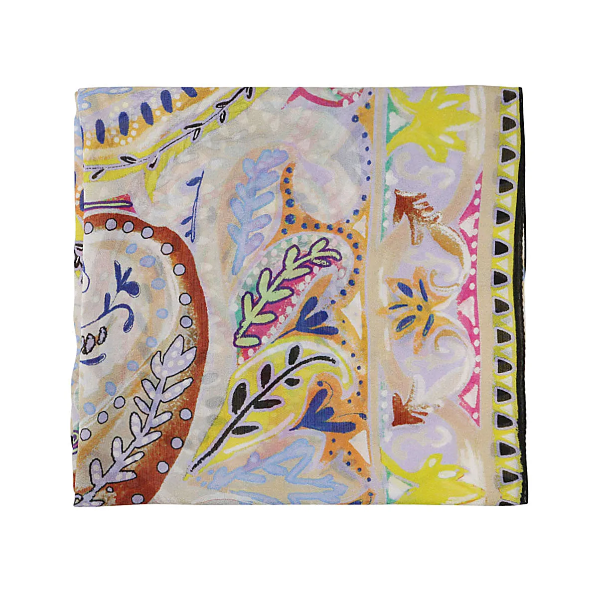 Etro Allover Floral Print Scarf