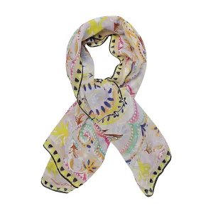 Etro Allover Floral Print Scarf