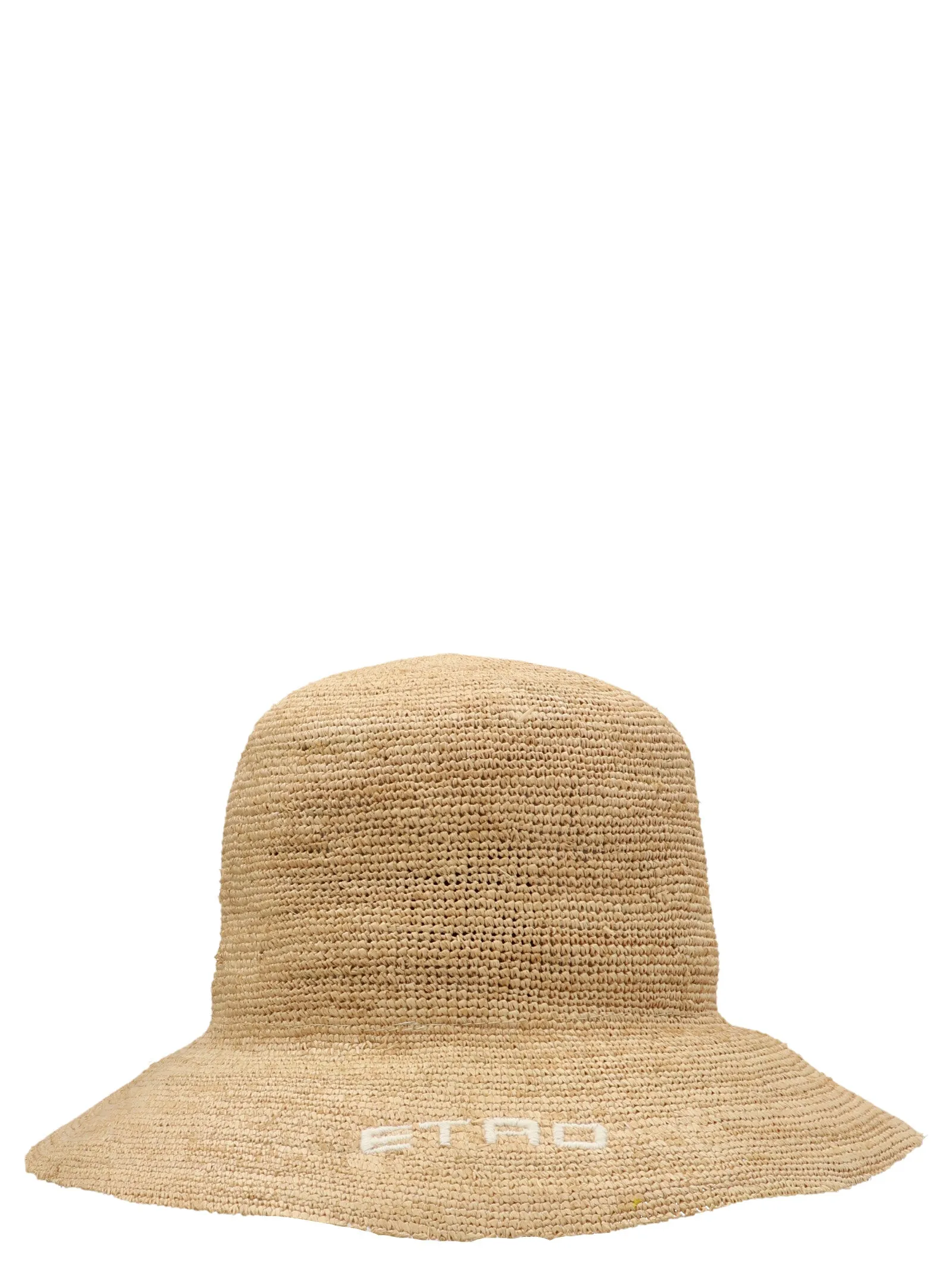 Etro Logo Embroidered Woven Sun Hat