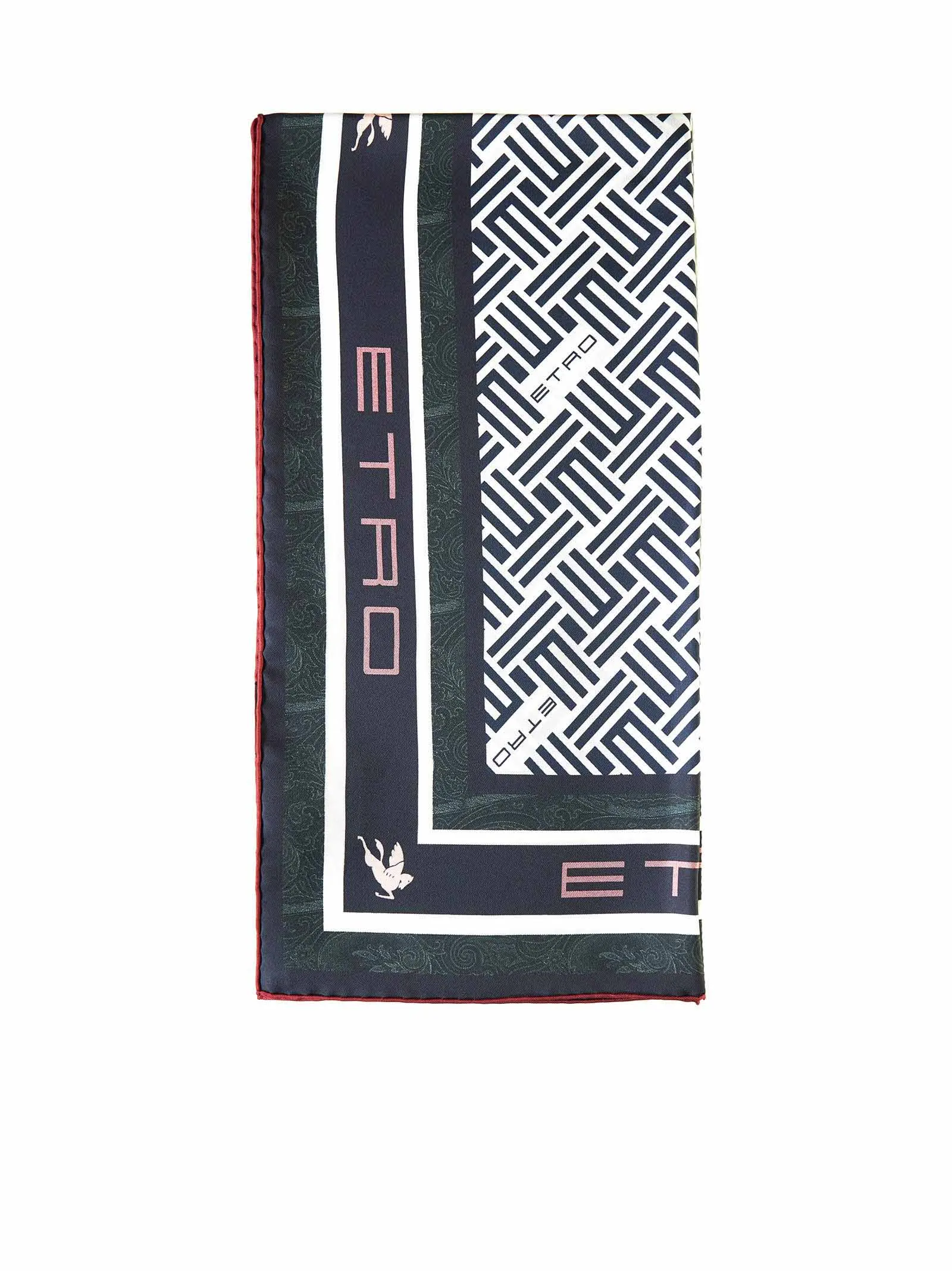 Etro Logo Printed Scarf