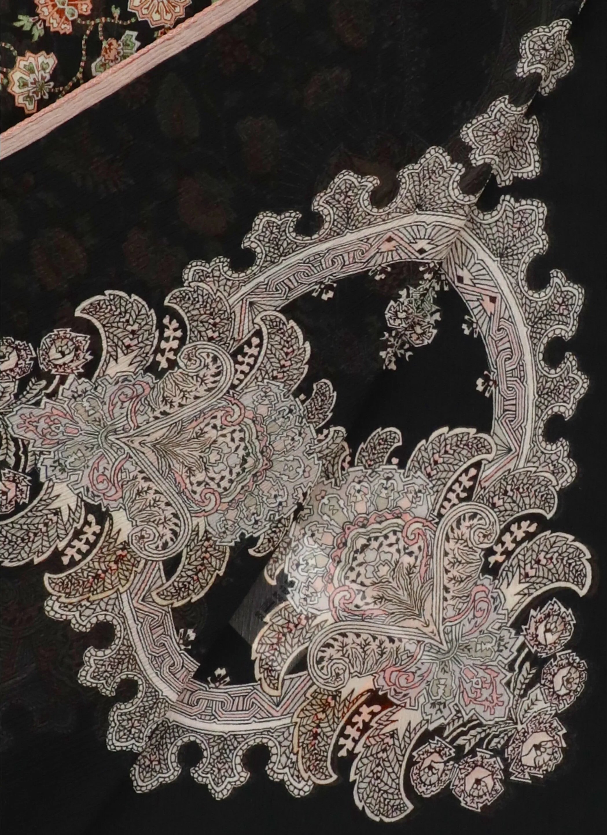 Etro Paisley Printed Tassel Detailed Scarf